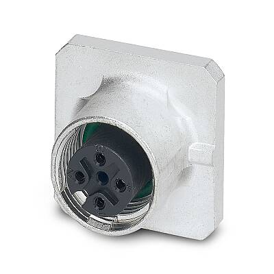 SACC-SQ-M12FS-4CON-20-L180 - Cihaz geçmeli konnektörü önde montaj - 1