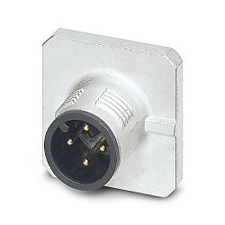 SACC-SQ-M12MS-4CON-20-L180 - Cihaz geçmeli konnektörü önde montaj