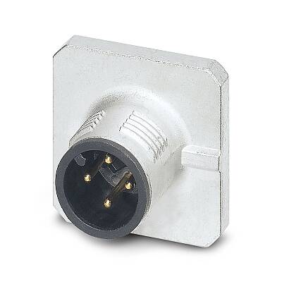 SACC-SQ-M12MS-4CON-20-L180 - Cihaz geçmeli konnektörü önde montaj - 1