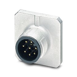 SACC-SQ-M12MS-8CON-20-L180 - Cihaz geçmeli konnektörü önde montaj